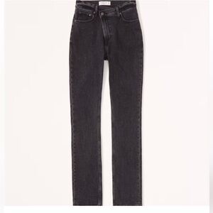 Abercrombie & Fitch Women’s 90s Slim Straight Ultra High Rise Size 25/0s (short)